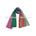 Арабский головной шарф Цифровой печатный водорастворимый 100% шерстяной шарф Новый дизайн